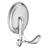 Διπλό άγκιστρο 5x5x8cm Bronze art Valle ΑΑ01-32-10 Chrome