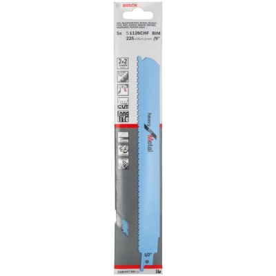 Λάμα Σπαθοσέγας για Μέταλλο 225mm BOSCH Heavy for Metal S1126CHF 1 Τεμάχιο