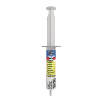 Χρωστική σε Σύριγγα 20ml για Χρωμοσυνθέσεις Durostick  Durocolor No21 Λευκό