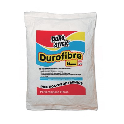 Ίνες πολυπροπυλενίου 6mm Durostick Durofibre