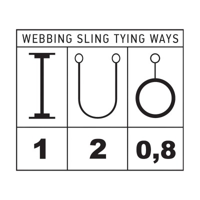 Σαμπάνι Προσδέσεως - Ιμάντας Πράσινο 60mm x 4m 2t (τόνων) FF GROUP 30965