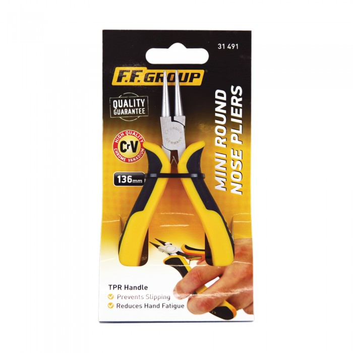 Μυτοτσίμπιδο Ασφαλειών Μίνι Ίσιο F.F. Group Μήκους 136mm 31491