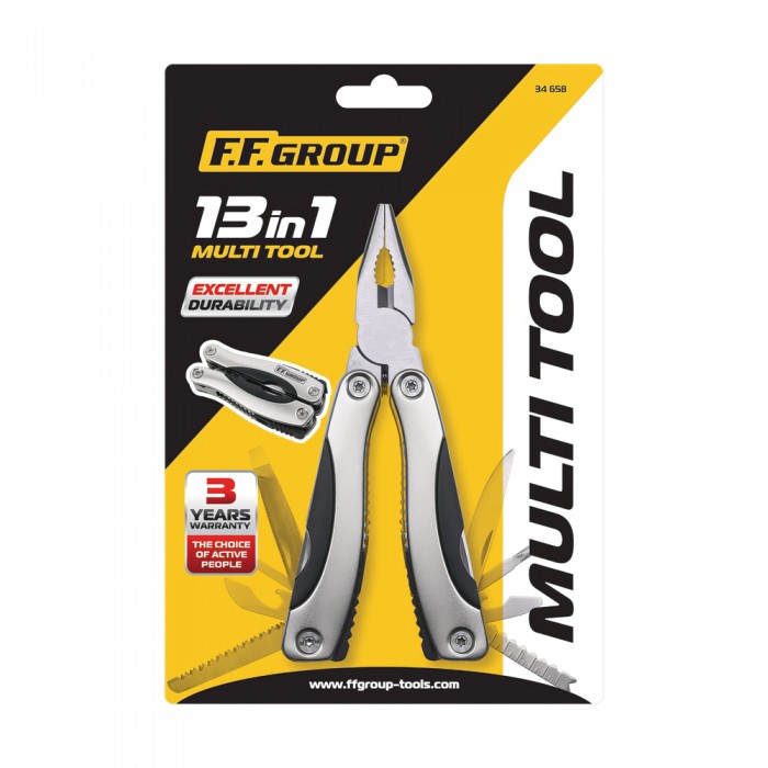 Πολυεργαλείο Πένσα με Θήκη 13 σε 1 F.F. Group 34658
