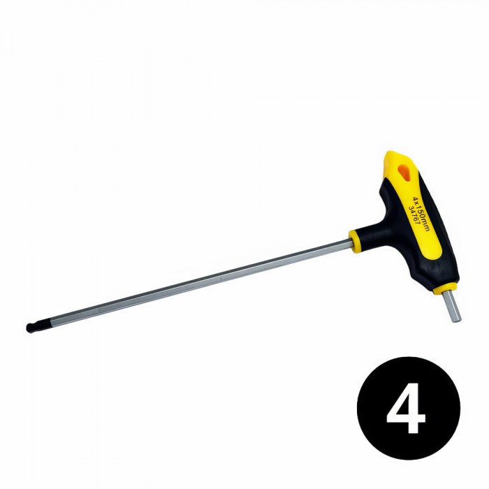 Κλειδί Άλλεν Εξάγωνο Ταφ με Μπίλια 4mm και μήκος 150mm F.F. Group 34767