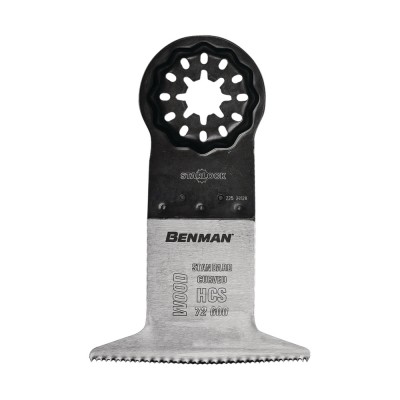 Λάμα Παλμικού Πολυεργαλείου Βυθιζόμενη STARLOCK για Ξύλο 50mm x 65mm BENMAN 72600