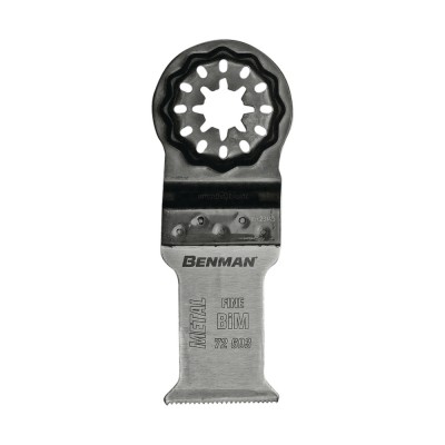 Λάμα Παλμικού Πολυεργαλείου Βυθιζόμενη STARLOCK για Μέταλλο 50mm x 30mm BENMAN 72603