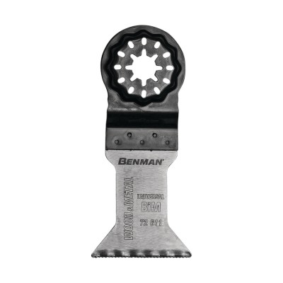 Λάμα Παλμικού Πολυεργαλείου Βυθιζόμενη STARLOCK για Ξύλο και Μέταλλο 55mm x 44mm BENMAN 72611