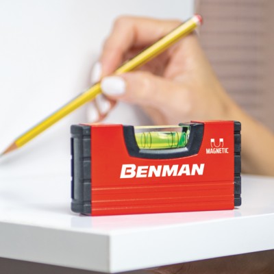 Αλφάδι Μαγνητικό Τσέπης με 1 Μάτι Benman 72874