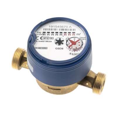 Υδρόμετρο Ξηρού Τύπου 1/2" B Meters GSD-8