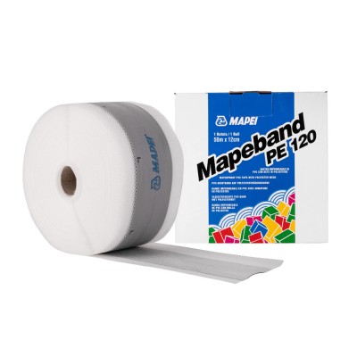 Ταινία PVC για στεγανωτικές μεμβράνες σε υγρή μορφή Mapei MAPEBAND PE 120 (Πώληση Με το Μέτρο)