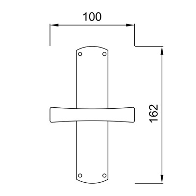Γρυλόχερο  παραθύρου με χειρολαβή MIX No2 Gold (Χρυσό)