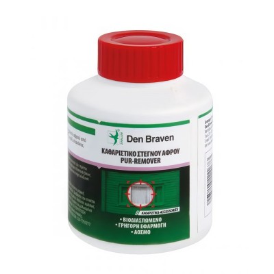 Καθαριστικό Στεγνού Αφρού Κατάλληλο για Πλακάκια 100ml Den Braven Pur Remover 13818