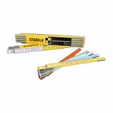 Μέτρο Ξύλινο Πολύχρωμο 2m Stabila 12431