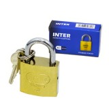 Λουκέτο με ορυχάλκινο σώμα και ατσάλινο λαιμό 32mm INTER Κίνας