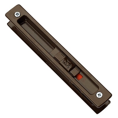 Κλειδαριά Συρόμενων Πορτών και Παραθυρων αλουμινίου Martin 08014 Καφέ