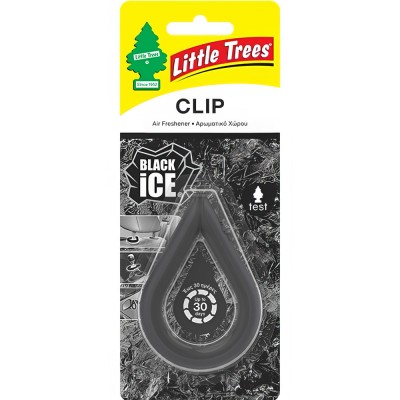 Αρωματικό Κλιπ Χώρου Little Trees Black Ice 974870141