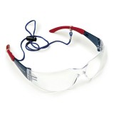 Γυαλιά Προστασίας Maco 6013 Διάφανο-Μπλε-Κόκκινο