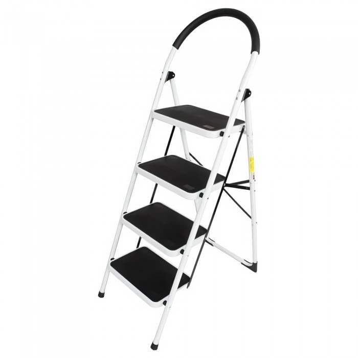 Σκαλοσκαμπό Σιδήρου 4 Σκαλιών Inter WR2061-4 Λευκό