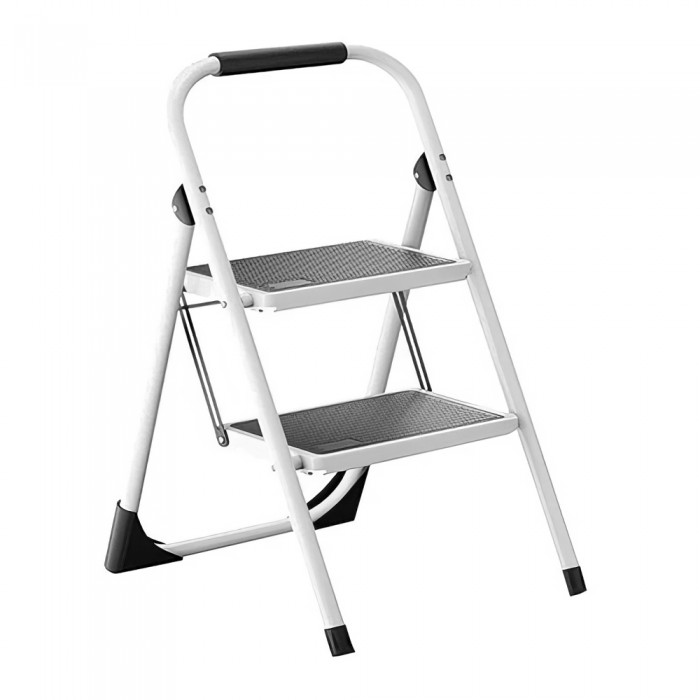 Σκαλοσκαμπό Σιδήρου 2 Σκαλιών Inter 830215 Λευκή