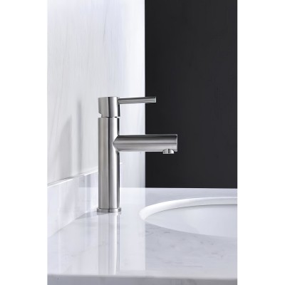 Αναμεικτική Μπαταρία Νιπτήρος Ανοξείδωτη 316 IMEX MOSCU BDK034-1