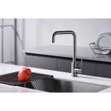 Μπαταρία Κουζίνας PVD Black Gun Metal IMEX LOIRA GCR004/BGM