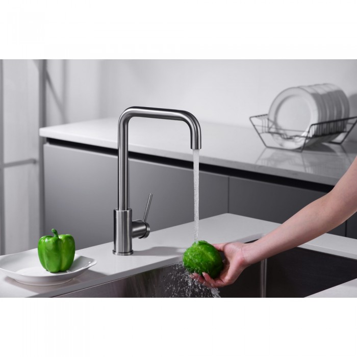 Μπαταρία Κουζίνας PVD Black Gun Metal IMEX LOIRA GCR004/BGM