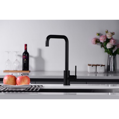 Μπαταρία Κουζίνας Μαύρο Ματ IMEX LOIRA GCR004/NG