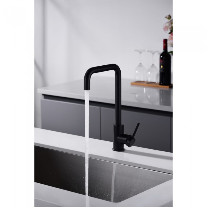 Μπαταρία Κουζίνας Μαύρο Ματ IMEX LOIRA GCR004/NG