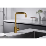 Μπαταρία Κουζίνας PVD Χρυσό Ματ IMEX LOIRA GCR004/OC