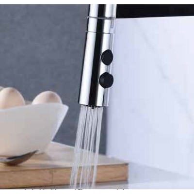 Μπαταρία Κουζίνας με Εύκαμπτο Ρουξούνι 2 Ροών Χρωμέ IMEX TORINO GCE007