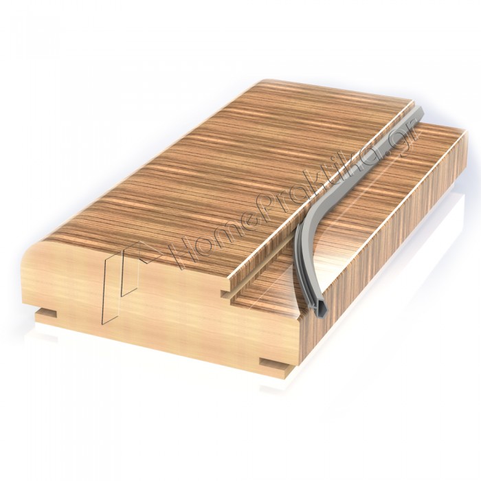 Λάστιχο ξύλινων πορτών  "ΣΠΙΤΑΚΙ" για κινησιά Γκρι με το μέτρο