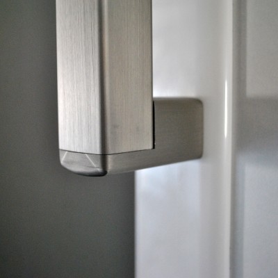 Λαβή εξώπορτας Μονή (1 Τεμάχιο)  L560mm Νο 850 σε Φυσικό Αλουμίνιο