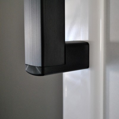 Λαβή εξώπορτας Μονή (1 Τεμάχιο)  L560mm Νο 850 σε Μαύρο Ματ