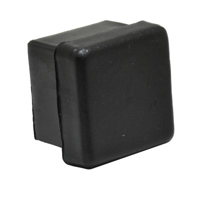 Τάπα Πλαστική Τετράγωνη Χωνευτή 25 mm x 25 mm No 209 σε χρώμα Μαύρο