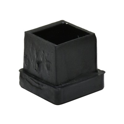 Τάπα Πλαστική Τετράγωνη Χωνευτή 20 mm x 20 mm No 212 σε χρώμα Μαύρο
