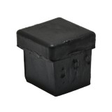 Τάπα Πλαστική Τετράγωνη Χωνευτή 20 mm x 20 mm No 212 σε χρώμα Μαύρο