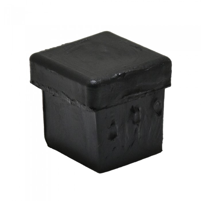 Τάπα Πλαστική Τετράγωνη Χωνευτή 20 mm x 20 mm No 212 σε χρώμα Μαύρο