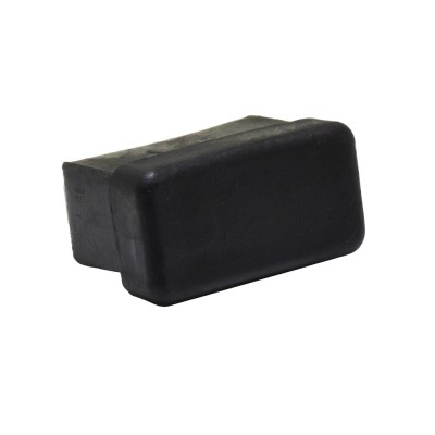 Τάπα Πλαστική Ορθογώνια Χωνευτή 30 mm x 15 mm No 229 σε χρώμα Μαύρο