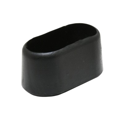 Τάπα Λαστιχένια Οβάλ 43 mm x 25 mm No 500 LARGE σε χρώμα Μαύρο
