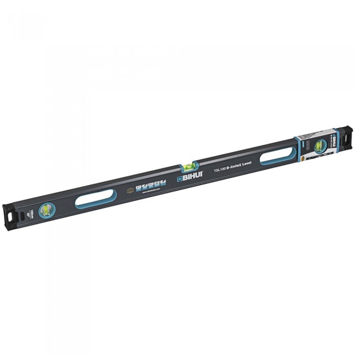 Αλφάδι Αλουμινίου 100cm με 3 Mάτια της Bihui TSL100