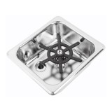 Rinser Ποτηριών Χωνευτό, Gn 1/6 16.2x17.6x7cm Inox GTSA 24-1214