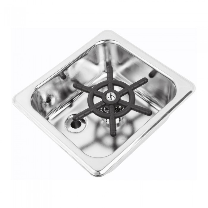 Rinser Ποτηριών Χωνευτό, Gn 1/6 16.2x17.6x7cm Inox GTSA 24-1214