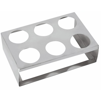 Βάση Inox Για Ισοθερμικές Τσάντες Μεταφοράς 6 θέσεων Inox GTSA 53-156