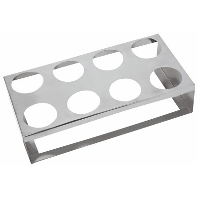 Βάση Inox Για Ισοθερμικές Τσάντες Μεταφοράς 8 θέσεων Inox GTSA 53-158