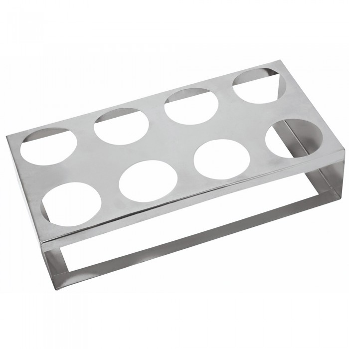 Βάση Inox Για Ισοθερμικές Τσάντες Μεταφοράς 8 θέσεων Inox GTSA 53-158