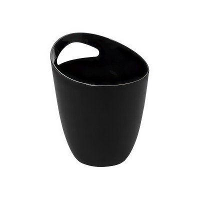 Κουβαδάκι Πάγου Πλαστικό 13.5x17 cm Μαύρο GTSA 79-2050