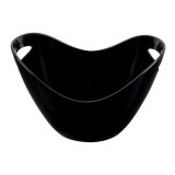 Σαμπανιέρα Ακρυλική 41x29x25 cm Μαύρη GTSA 79-2061