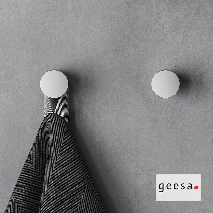 Άγκιστρο μονό Geesa 2cm Φ25 OPAL GEESA Chrome PVD 7213-100