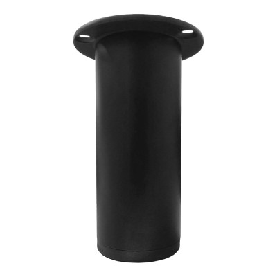 Πόδι Eπίπλου (1τεμάχιο) Στρογγυλό Ø40 10cm Μεταλλικό Μαύρο Ματ Νο54