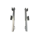 Συρμάτινο βαγονέτο κουζίνας με φρένο για κουτί με εξωτερικές διαστάσεις 35cm σε χρώμα Ανθρακί WIRE35AN